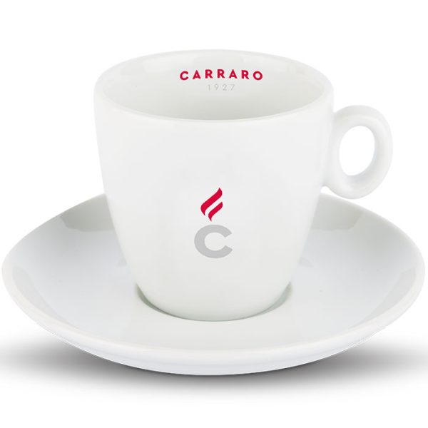 Denne Carraro Stor Porcelæn Espresso Kop er til dine kunder som elsker den minimalistiske stil og gerne vil nyde sin stor kaffe fra en porcelæn kaffekop med minimalistisk stil. En pakke indeholder 6 stk. 195 ml espresso kopper.